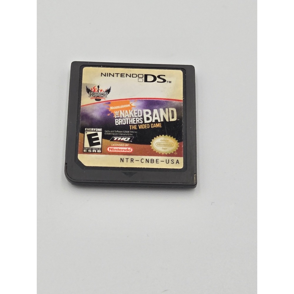Naked Brothers Band The Video‎ Game Nintendo DS NTR-CNBE-USA Nickelodeon NO CASE